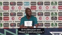 Danilo sur le départ de Mbappé : 