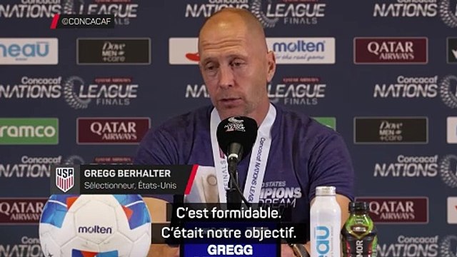 Berhalter s'est servi du triplé de Michael Jordan pour motiver ses joueurs