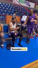 Bunlar insan olamaz! Oruçlu basketbolcuya karşı büyük terbiyesizlik!