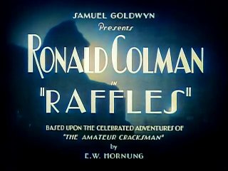 Raffles (1930) | Adventure | Drama | History | Romance | Colorized