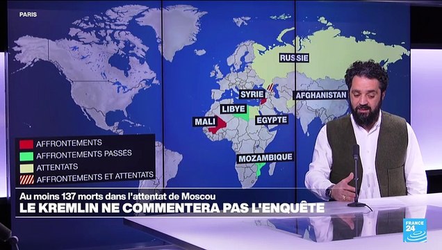 Attaque en Russie : les sources de l’animosité et les terrains d’affrontements avec l’EI