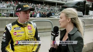 Christopher Bell: ‘That was heated K.B, for sure’