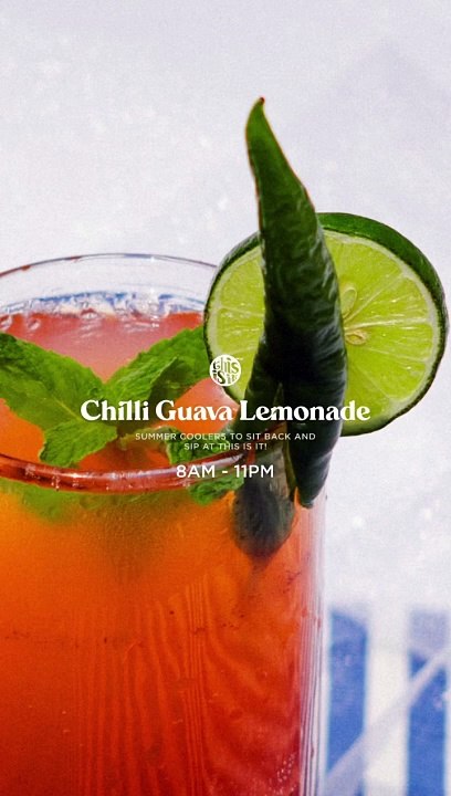 Tantalize your taste buds with our zesty Chilli Guava Lemonade, a refreshing fusion of tropical sweetness and spicy kick, guaranteed to ignite your senses.