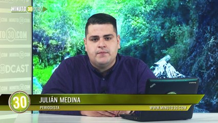 Avance noticioso del mediodía en Minuto30 de este 31 de agosto
