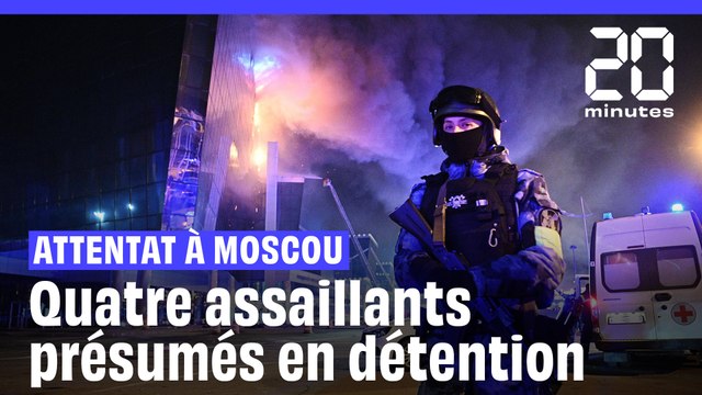 Attaque à Moscou : Les quatre assaillants présumés placés en détention provisoire