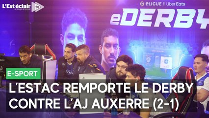 Les joueurs de e-sport de l’Estac ont remporté le derby face à l’AJ Auxerre