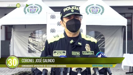 4 personas resultaron capturadas, Policía entregó balance de las marchas del 28 de julio en Medellín