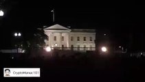 Luces de la Casa Blanca se apagan durante protesta