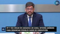PP y Vox crean en Zaragoza un canal interno anónimo para denunciar posibles casos de corrupción