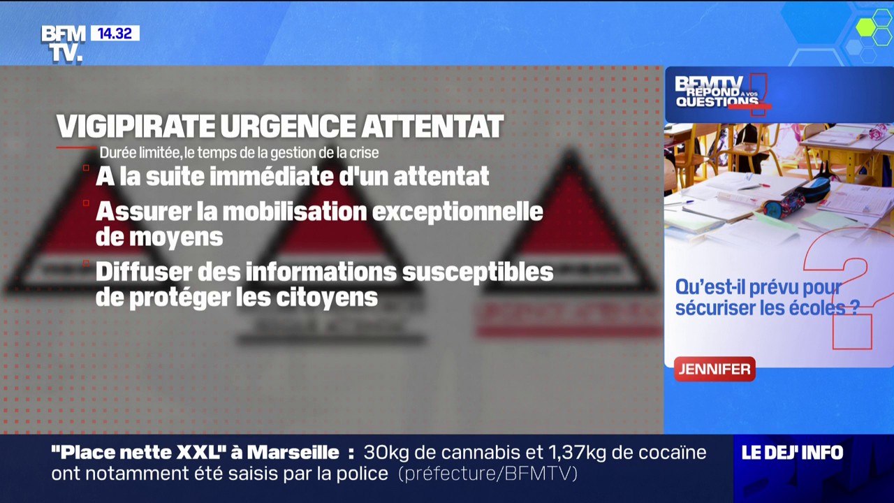 "Urgence attentat": qu'est-il prévu pour sécuriser les écoles, les transports et les lieux de culte?