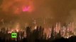 Sobrecogedoras imágenes de los incendios forestales en California