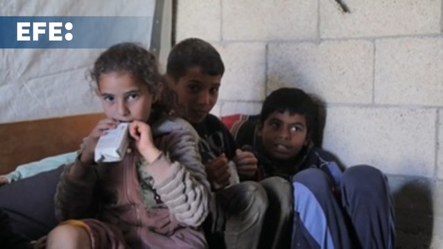 UNICEF, desde Gaza: Los niños están delgados como el papel