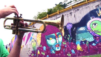 04-12-17 Millones de melodias con Tiziano trompetista