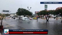Lluvias por ‘Cristóbal’ provocan inundaciones en Yaxcabá, Yucatán
