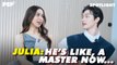 Julia Barretto reveals what Lee Sang Heon is a master of | PEP Spotlight