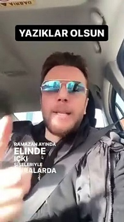 Selim Gülgören, Ramazan'da içki içenlere tepki gösterdi