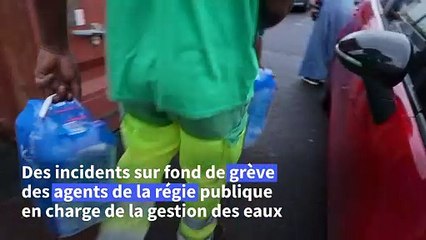 Coupures d'eau en Guadeloupe: des mairies distribuent de l'eau