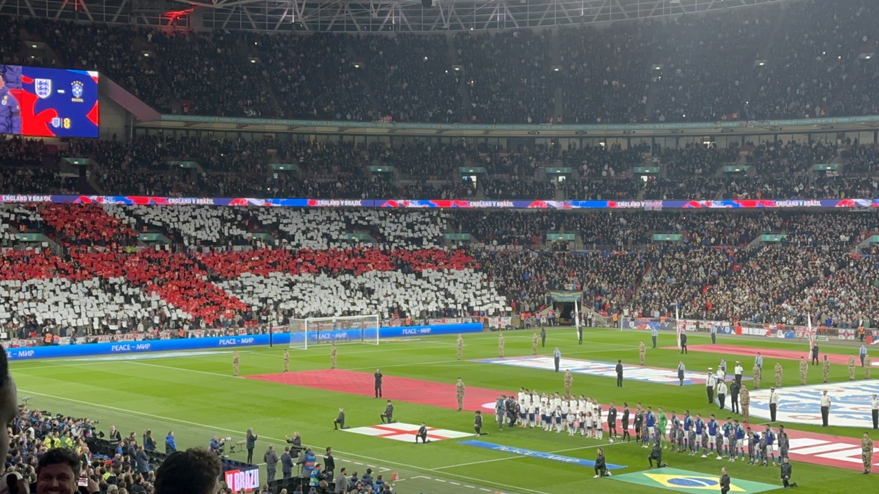 England bruised by late Brazil winner: England 0-1 Brazil Match Report