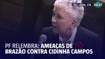 Domingos Brazão já fez ameaças a Cidinha Campos