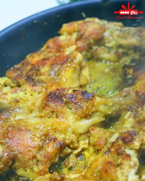 دجاج بالثوم والليمون بدون فرن وجبة غداء سهلة وسريعة