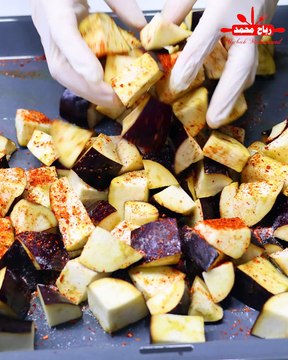 مسقعة الباذنجان بدون قلي ولا لحم بطعم جدا شهي مع طبخ الرز الابيض وجبة غداء اقتصاديّة رائعة