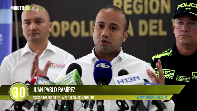 Megaoperativo en San Antonio de Prado. Capturaron a 17 sujetos que estarían extorsionando y vendiendo estupefacientes