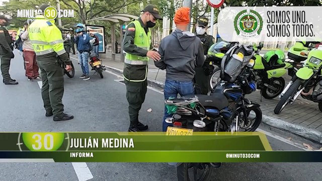 Más de 1300 comparendos por violar la ley seca y el toque de queda en el Valle de Aburrá