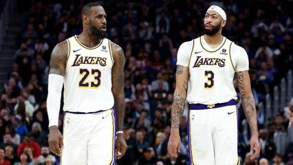 LeBron Y Davis Lideran A Los Lakers A Una Victoria Histórica