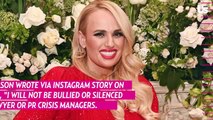 Rebel Wilson Claims Sacha Baron Cohen Is Trying to Threaten Her Over Memoir