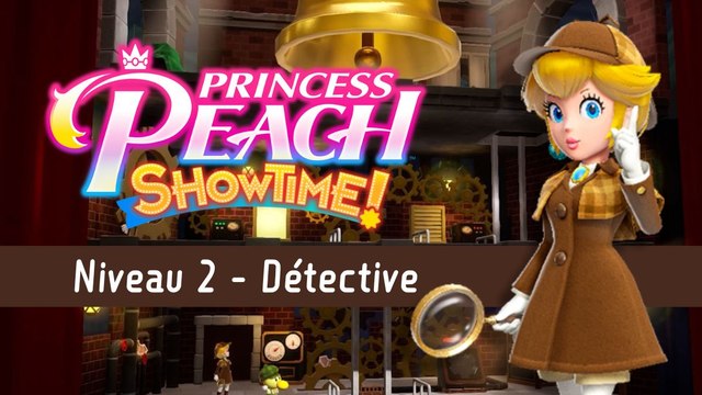 Détective Niveau 2 Princess Peach Showtime : Ruban, fragments d'étincelle... Tout trouver dans Crime par temps pluvieux