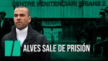 Dani Alves sale de la cárcel tras 14 meses de prisión