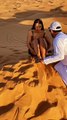 sandboarding desert safari dubai