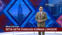 Dramatis! Begini Proses Evakuasi Korban Longsor di Bandung Barat