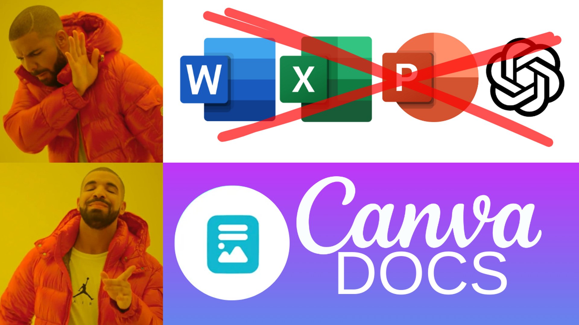 ⁣Canva Doc : Word Excel PowerPoint et Chat GPT au même endroit