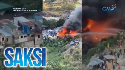 Sunog, sumiklab na naman sa Brgy. Damayang Lagi; informal settlers, apektado | Saksi