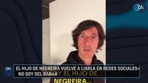 El hijo de Negreira vuelve a liarla en redes sociales: 