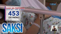 Bilang ng kaso ng pertussis sa bansa, umakyat na sa 453 ayon sa DOH | Saksi