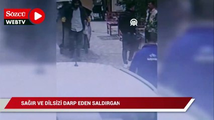 Sağır ve dilsizi darp eden saldırgan tutuklandı