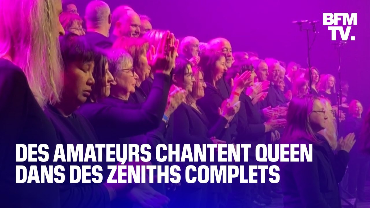 Une tournée "phénomène" : des amateurs chantent Queen dans des Zéniths complets
