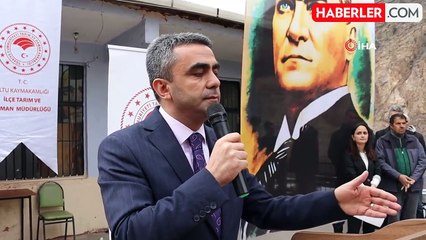 Ayvalı Mahallesi'nde 2 bin 600 zeytin fidanı dağıtıldı