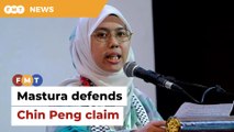 Mastura defends Chin Peng-Kit Siang cousins claim, says BN source reliable