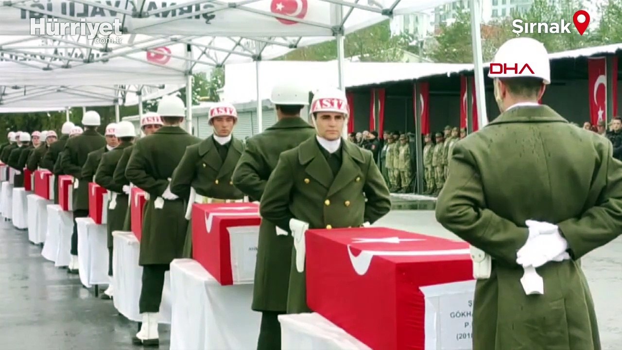 Pençe-Kilit şehitleri memleketlerine uğurlandı