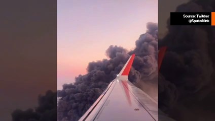 Suuri tulipalo syttyi Venäläisen verkkokaupan varastossa Pietarissa🔥