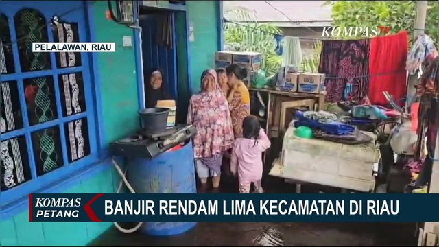 Banjir Rendam 5 Kecamatan di Riau dan Jalan Lintas Timur Sumatera Sepanjang 12 Km