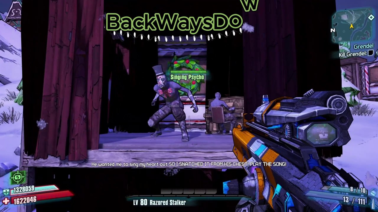 Borderlands 2, A Song From A  Psycho.