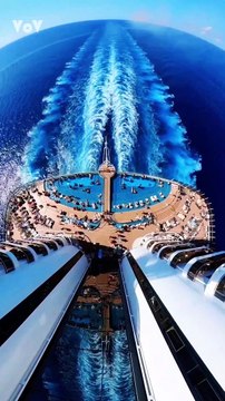 This Cruise Ship is CRAZY! 18 Decks #cruise #outdoors #nature #shorts