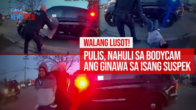 Walang lusot! Pulis, nahuli sa bodycam ang ginawa sa isang suspek | GMA Integrated Newsfeed