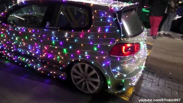 WILD New Years Car Meet 2024 _ BURNOUTS, FLAMES