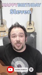 Happy Birthday, Steven! Geburtstagsgrüße an Steven