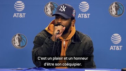 Mavericks - Irving : "Doncic ? Un plaisir et un honneur d'être son coéquipier"